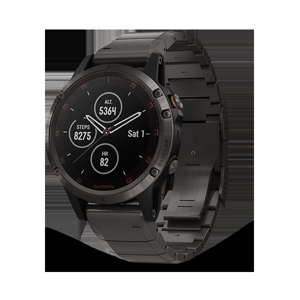 Garmin fenix 5 plus glass silver gps обзор