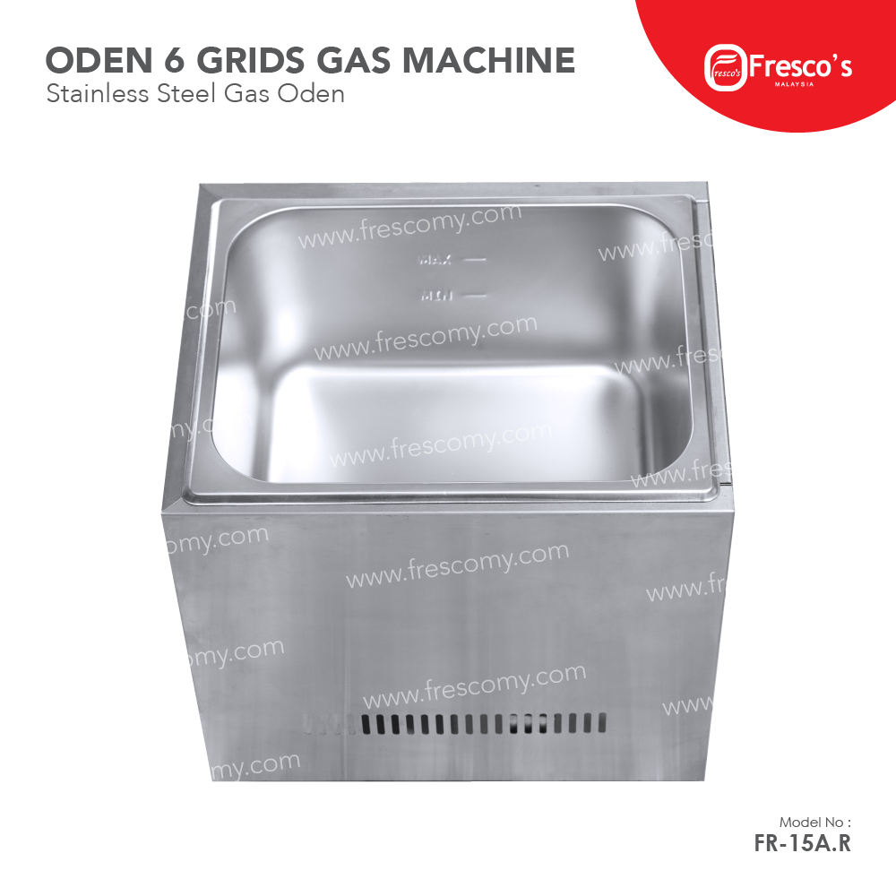 Gas Oden 6 Grids Oden Machine