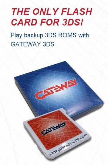Gateway 3DS Flash Card (Blue and Red)