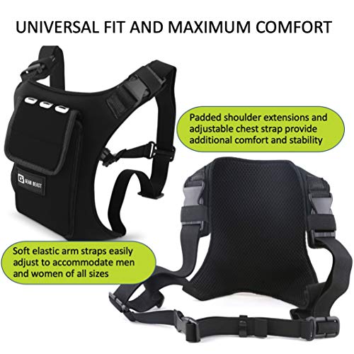 cell phone running vest