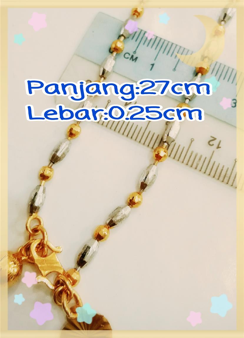 Model Gelang Kaki Emas Terbaru 2019  MODELEMASTERBARU