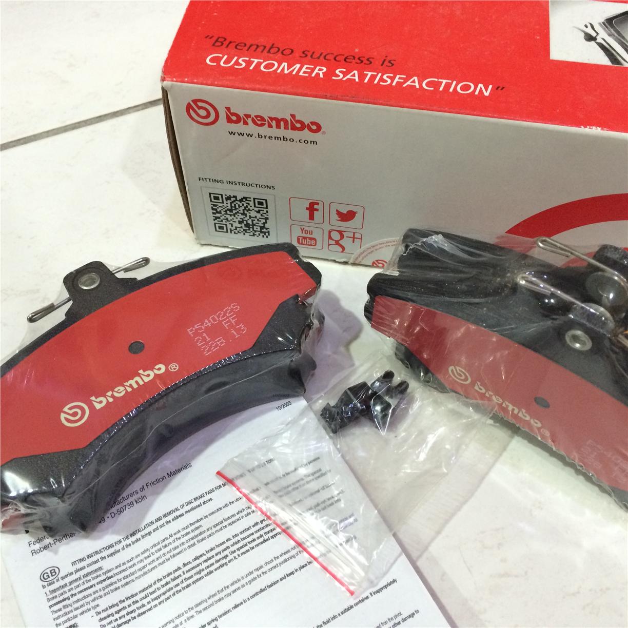 GENUINE BREMBO FRONT BRAKE PAD for P (end 4/8/2018 12:20 PM)
