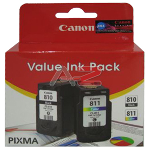 GENUINE CANON PG-810 + CL-811 COMBO VALUE INK CARTRIDGE **NEW** GENUINE CANON PG-810 + CL-811 COMBO VALUE INK CARTRIDGE **NEW**