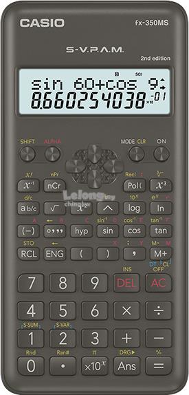 Genuine Casio FX-350MS 2nd edition Scientific Calculator for School