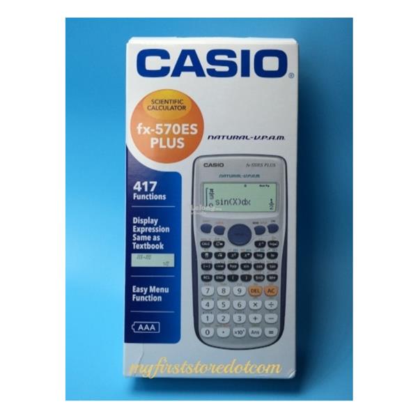 Genuine Casio Fx 570es Plus Scientific School Calculator - 