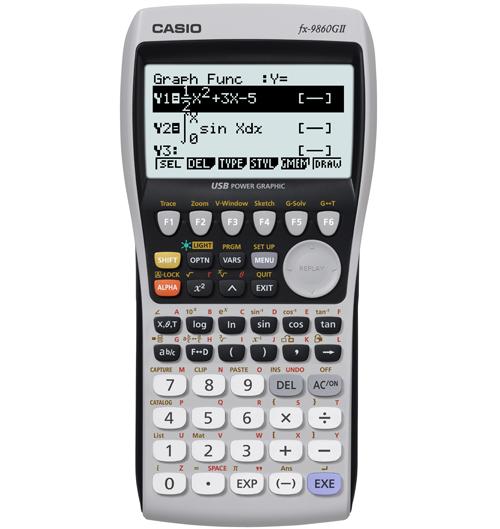 Genuine Casio FX-9860GII Scientific Graphing Calculator