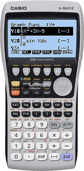 Genuine Casio FX-9860GII Scientific Graphing Calculator