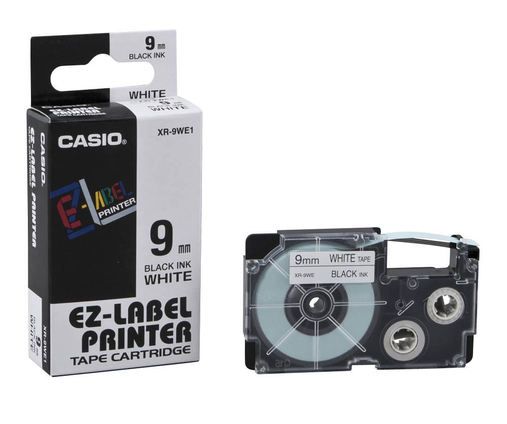 Genuine Casio XR-9 9mm Label Printer Tape Cartridge @ 10 Color Choice