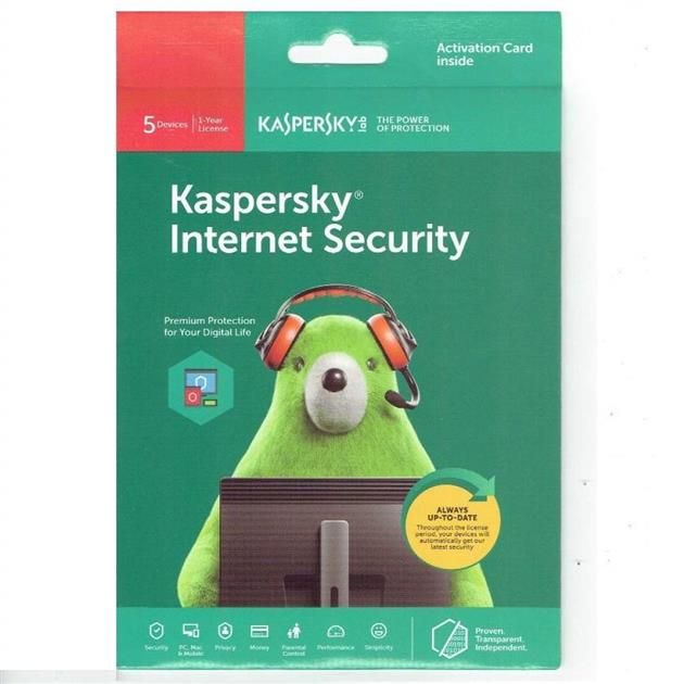 GENUINE KASPERSKY INTERNET SECURITY 2022 (1 YEAR 5 DEVICE USER) CD-KEY