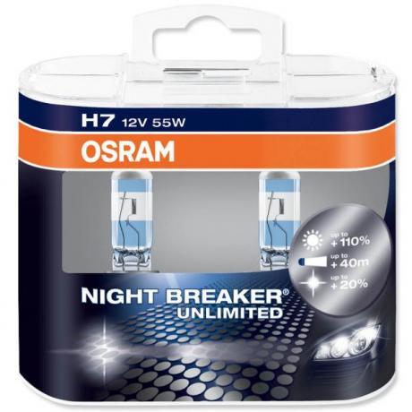 GENUINE Osram Night Breaker Unlimited H7 Halogen Bulb