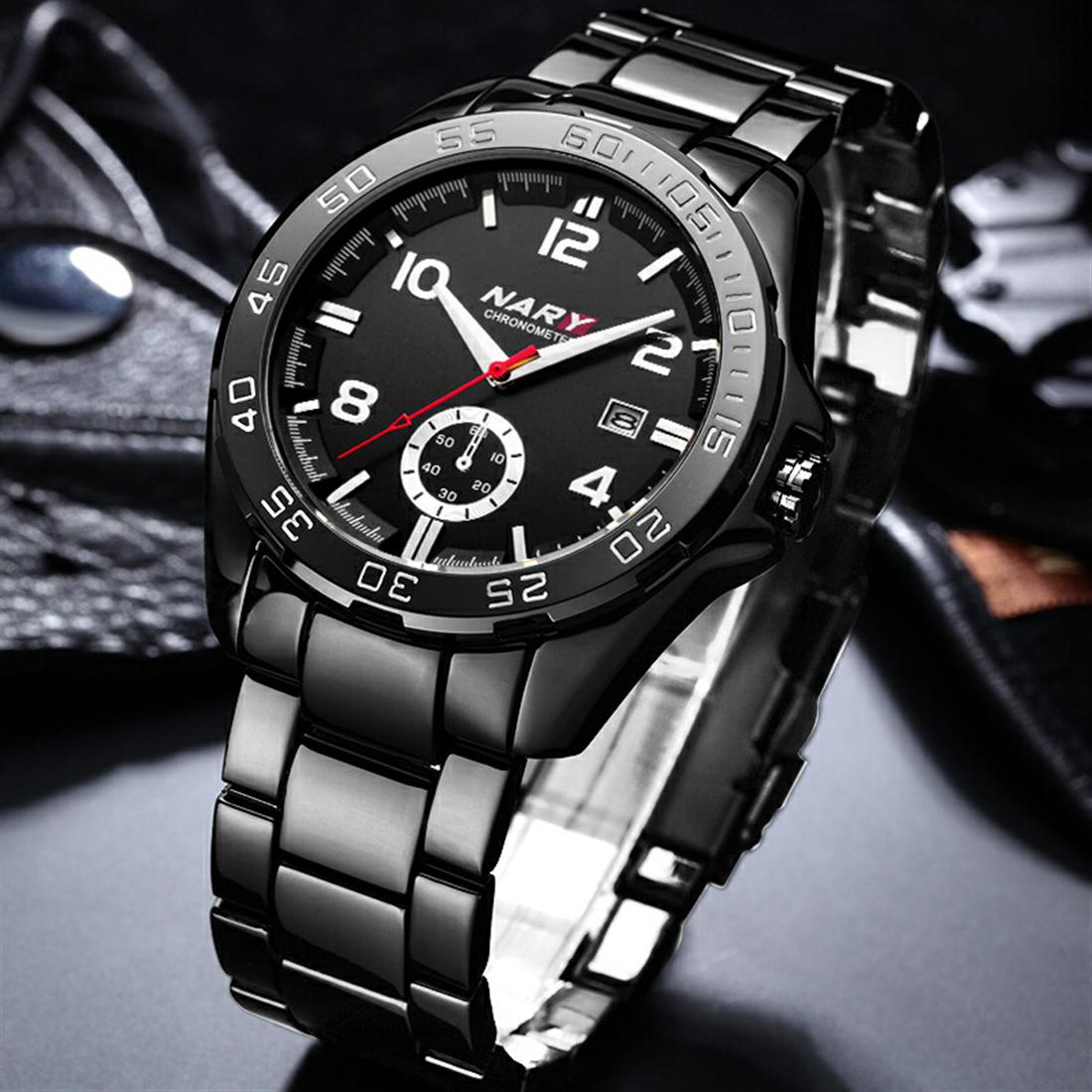 steel belt watches for men