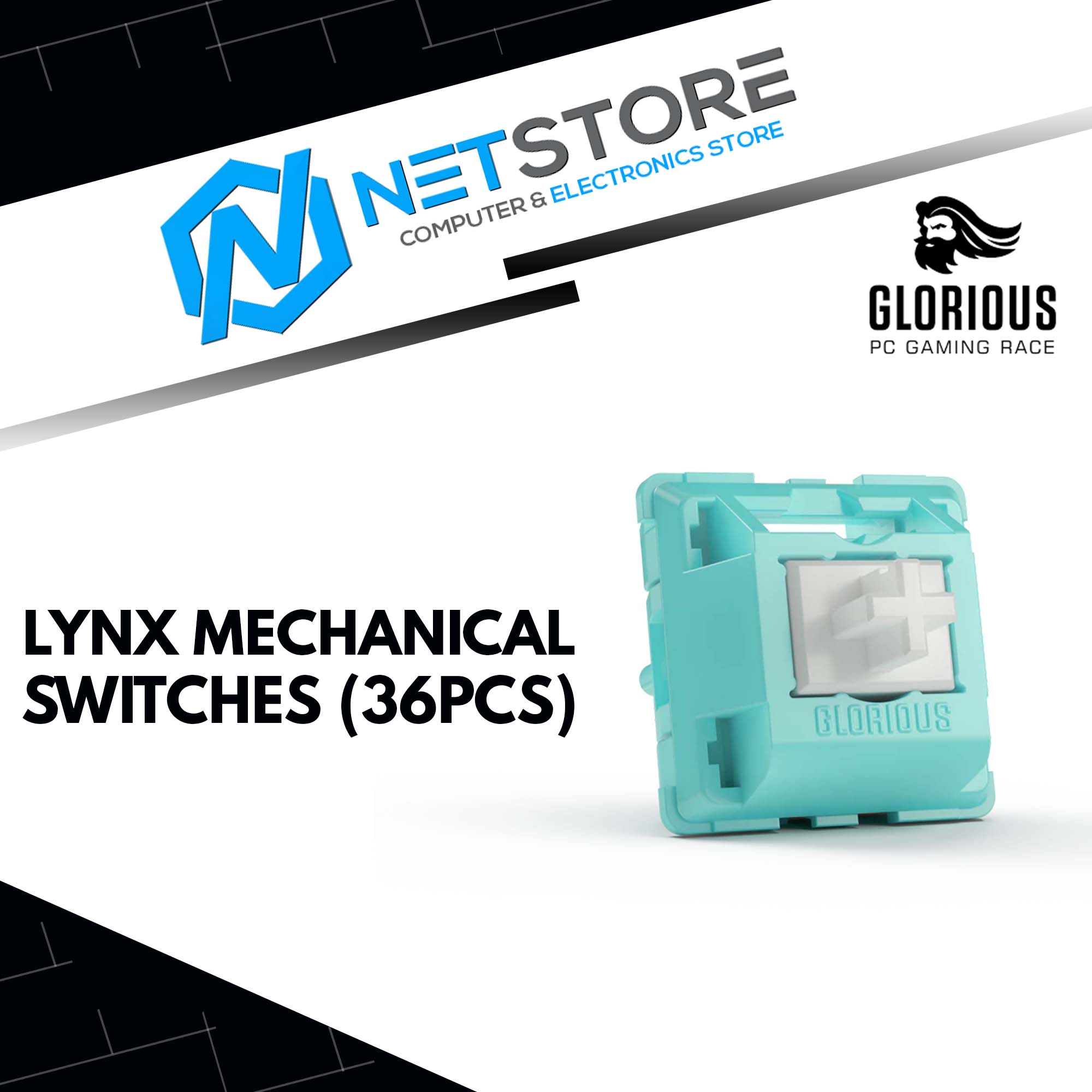 GLORIOUS LYNX MECHANICAL SWITCHES (36PCS) - GLO-SWT-LYNX