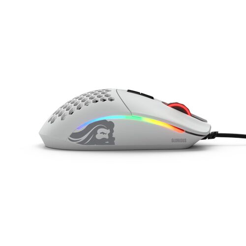 GLORIOUS MODEL I WIRED GAMING MOUSE (MATTE WHITE) - GLO-MS-I-MW