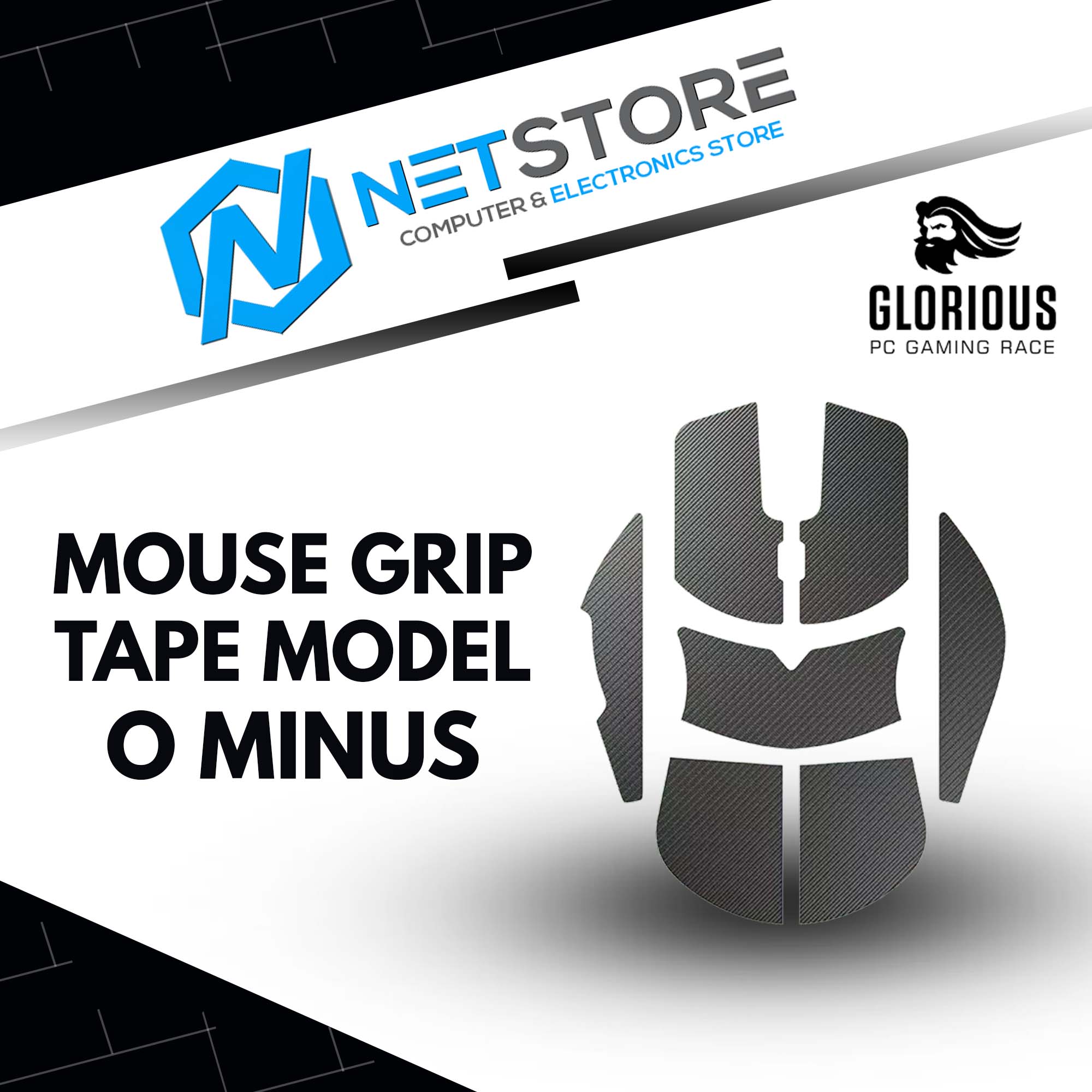 GLORIOUS MOUSE GRIP TAPE MODEL O (end 2/19/2024 1200 AM)