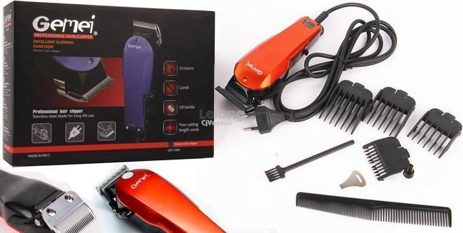 GM-1005 Hair Trimmer Mesin Rambut Cukur Potong Cutting Clipper Geemy