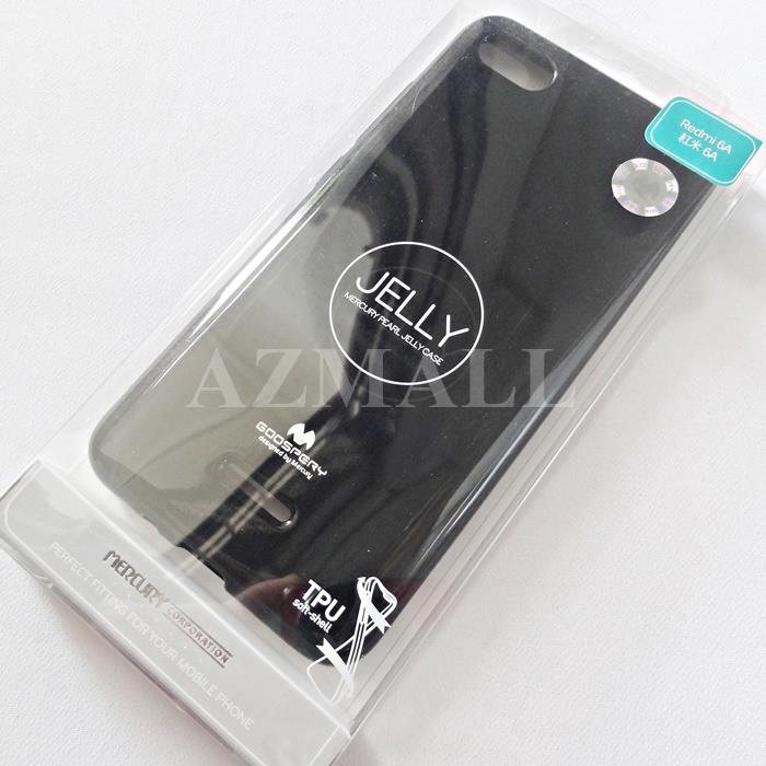 GOOSPERY Pearl Jelly TPU Back Case Soft Cover Xiaomi Redmi 6A (5.45")
