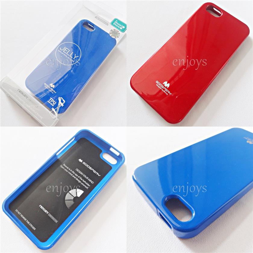 GOOSPERY Pearl Jelly TPU Back Soft Case for Apple iPhone 5 5S SE *XPD