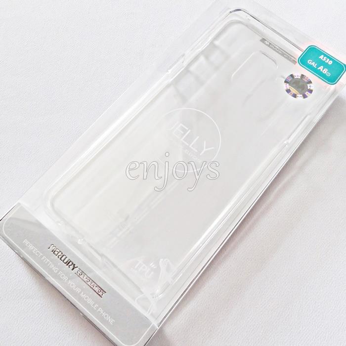 GOOSPERY Pearl Jelly TPU Back Soft Case Samsung Galaxy A8 (2018) A530F