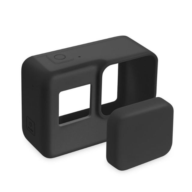 GoPro Hero 6 5 Camera Case Protective Silicone Skin +Lens Cap Cover