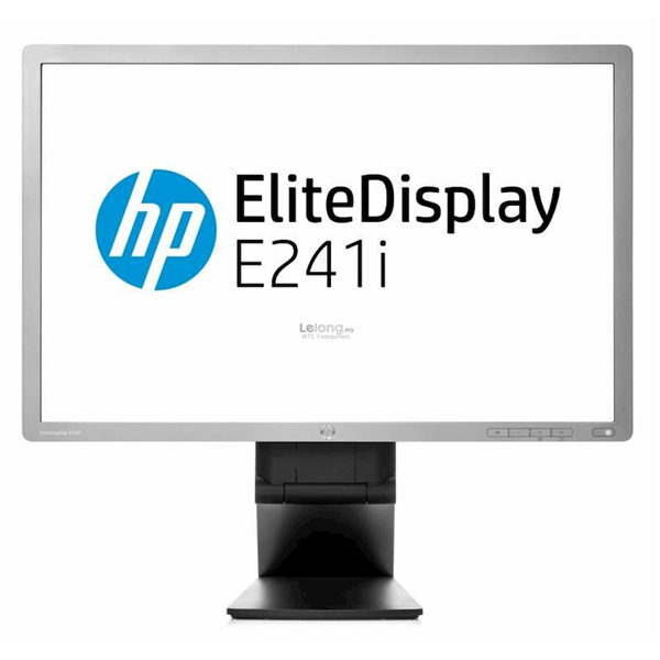 Grade B HP EliteDisplay E241i, 24&quot; 1920x1200, DP, DVI, VGA IPS Monitor