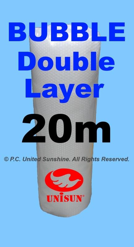 Grade A DOUBLE Layer BUBBLE WRAP 1m x 20m PROMO Plastic Packaging
