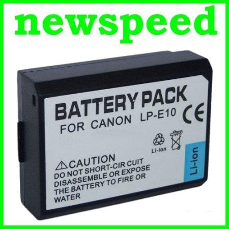 Grade A LP-E10 Rechargeable Li-Ion Battery for Canon EOS 1100D LPE10