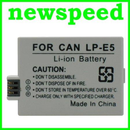Grade A LP-E5 Rechargeable Li-Ion Battery for Canon EOS 500D 450D LPE5