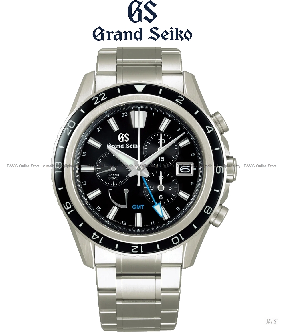 Grand Seiko SBGC251 Evolution 9 Collection Chronograph GMT SpringDrive