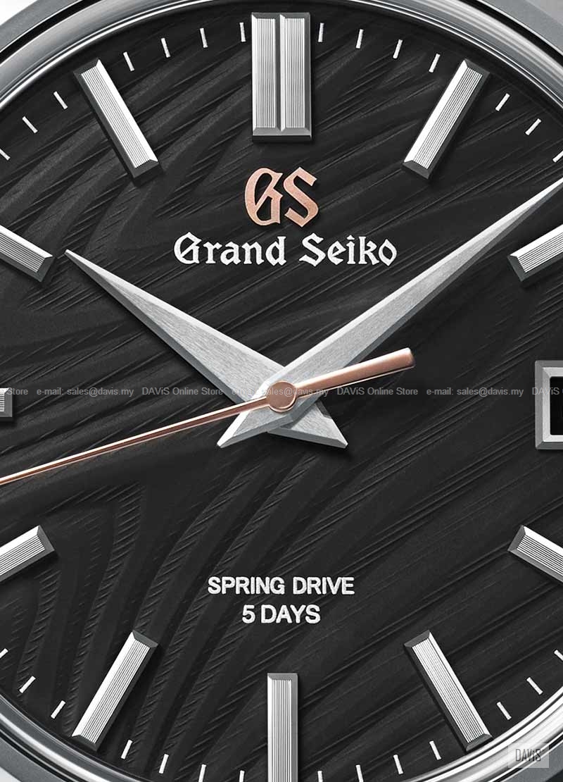 Grand Seiko SLGA013 Heritage 44GS 55th Anniv Spring Drive Black LE