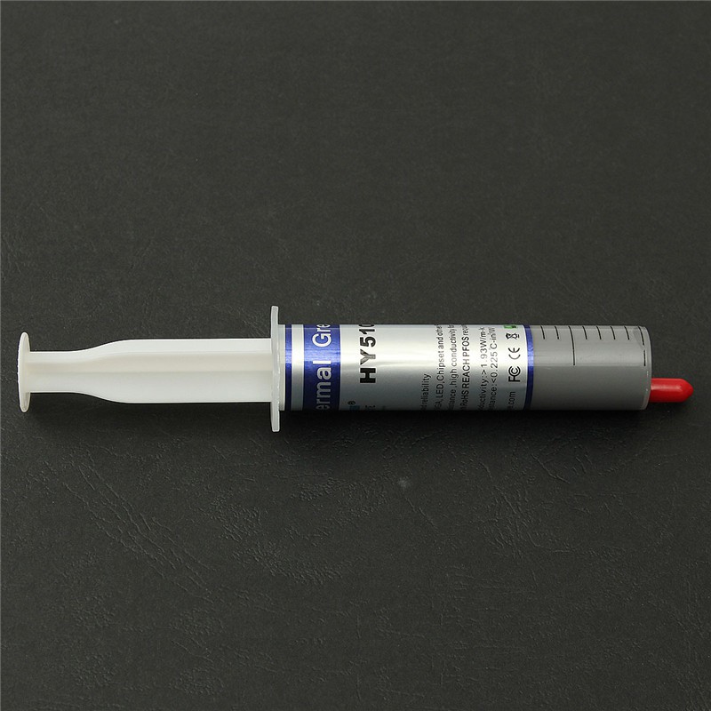 Grey Silicone Compound Thermal Paste Heatsink For CPU GPU LED Cooling