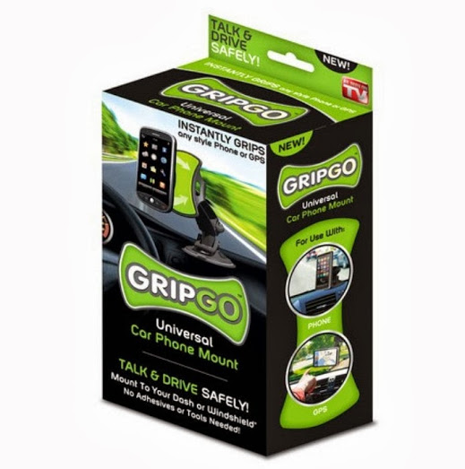 GripGo grip go Universal Car phone holder mount 360 Degree anti-skiddi