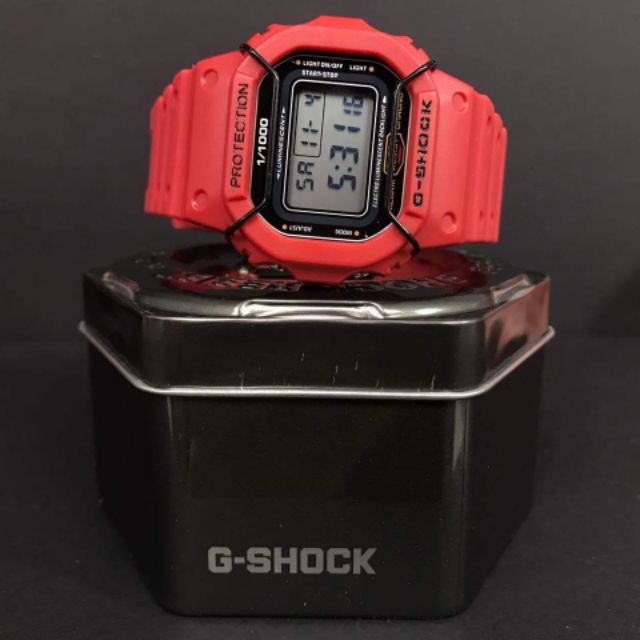 g shock maroon