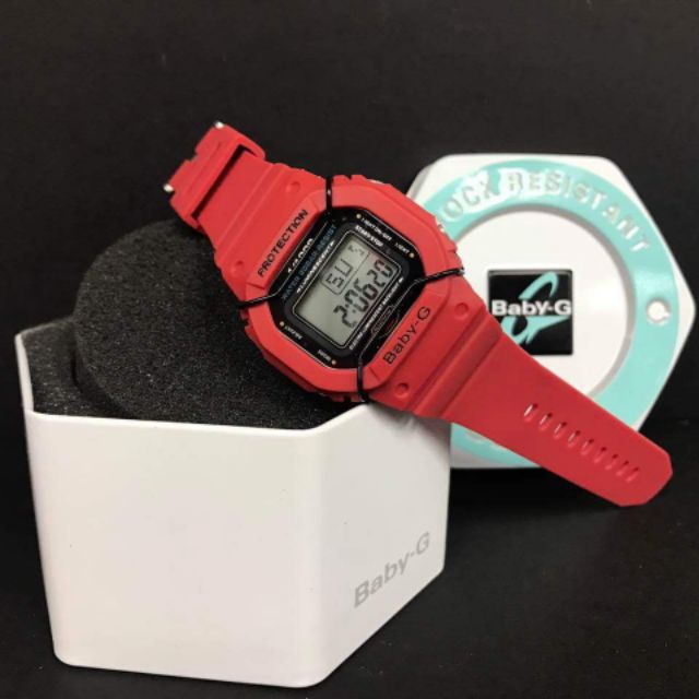 GShock DW5600  &amp; Baby G Maroon Couple Watch
