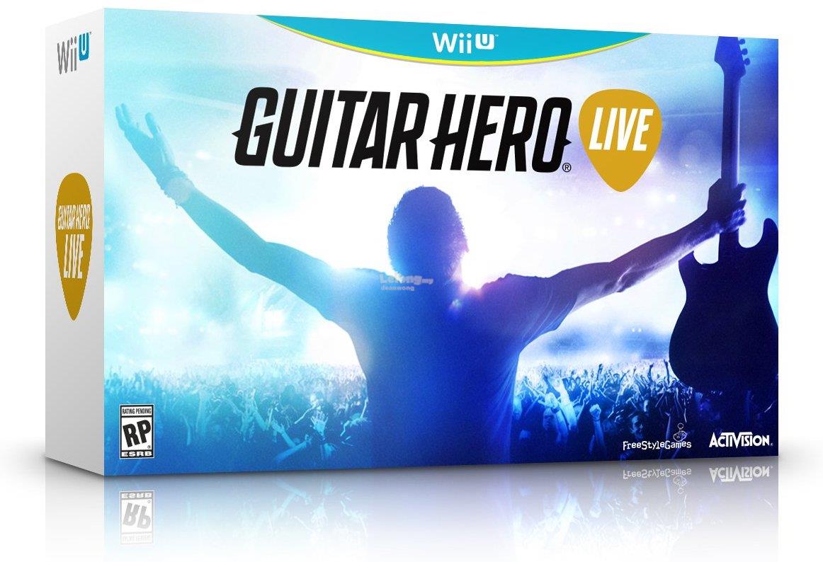 Guitar Hero Live - Wii U (with Guitar)