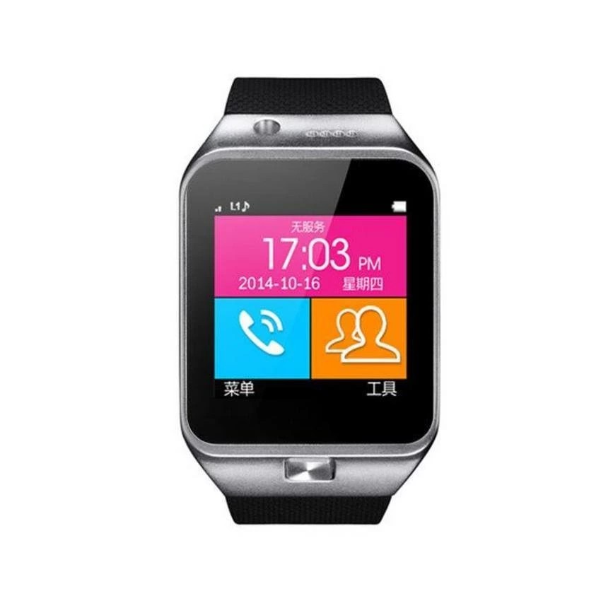 GV09 1.55 &quot; Touch 1.3MP Smart Watch Silver