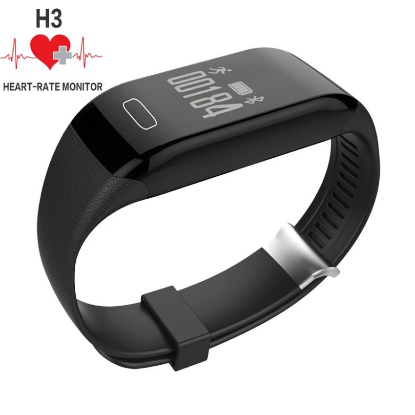 H3 Plus Heart Rate Monitor Sleep Fitness Tracker Smart Watch