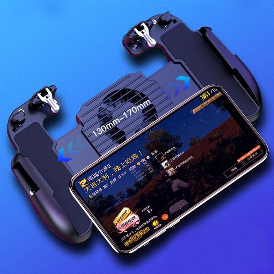 H5 PUBG Mobile Game Controller Android Ios Survival Gamepad Joystick Cooling F