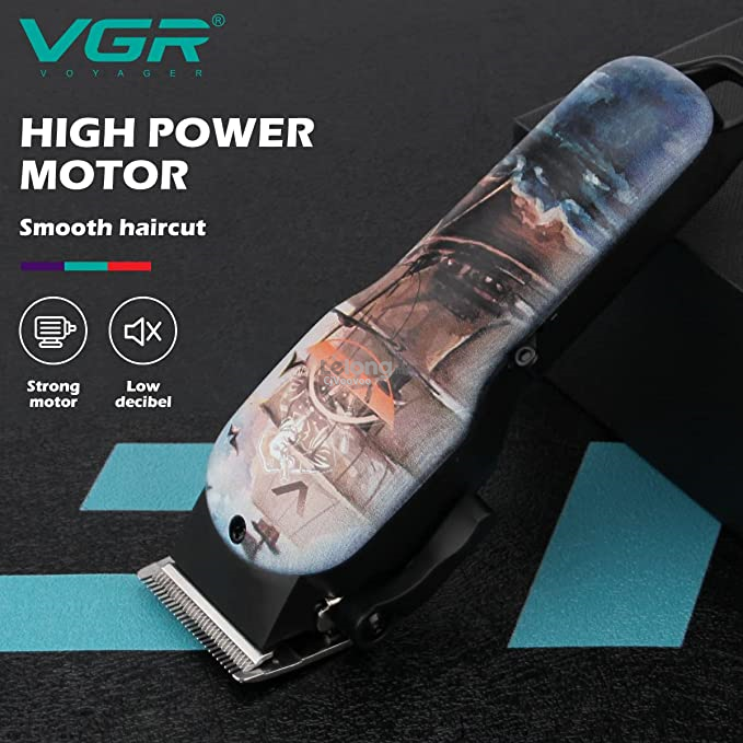 Hair Clipper VGR V-690  Trimmer Sharp Blade Rechargeable Mesin Rambut