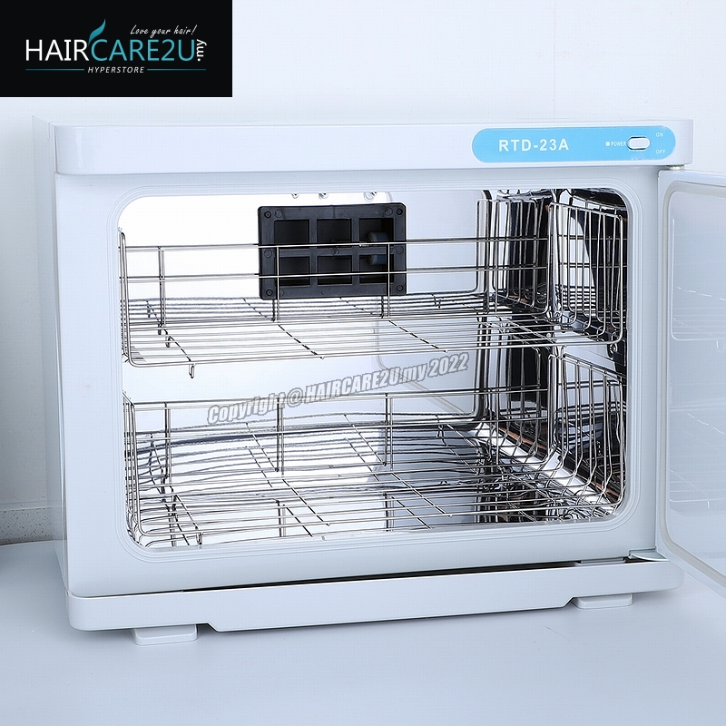 HAIRCARE2U RTD-23A Barber Salon Cabinet Sterilizer Towel Warmer