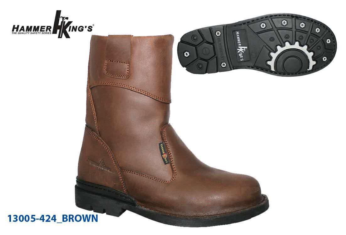 Hammer King's Safety Shoe 13005-Brow 
