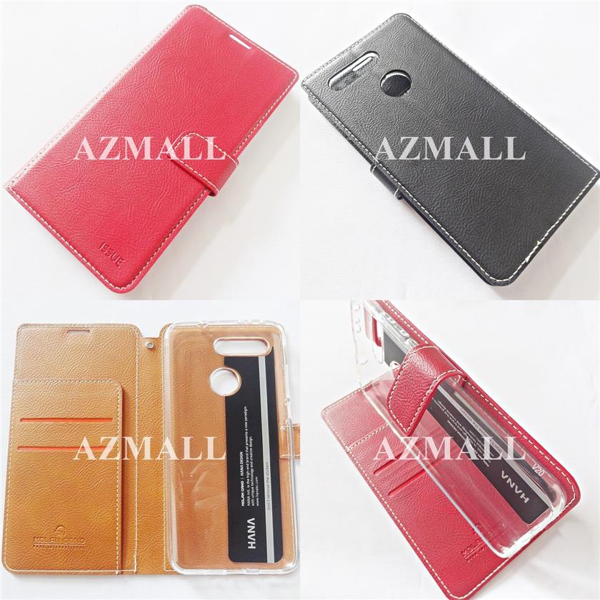 HANA ISSUE Diary Case Leather Flip Cover Huawei Honor View 20 V20