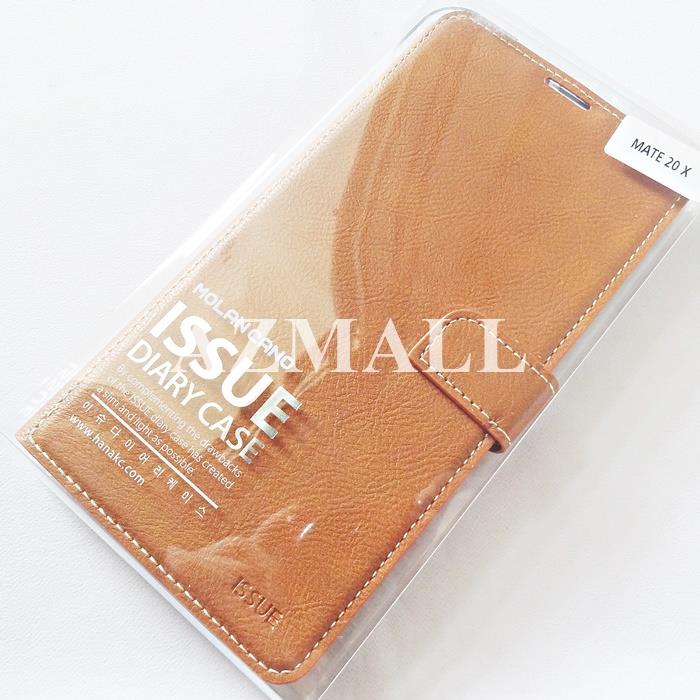HANA ISSUE Diary Case Leather Flip Cover Huawei Mate 20 X 20X (7.2')