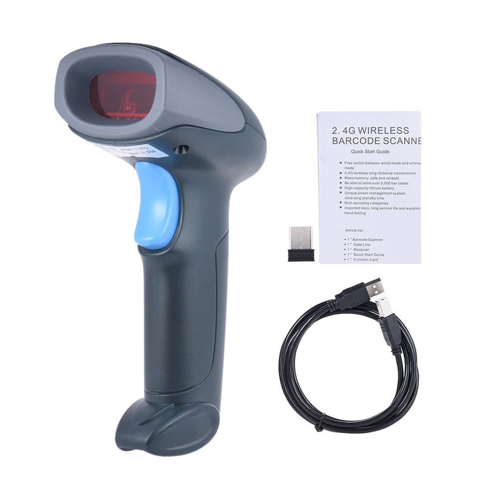 Handheld 2 4g Wireless Wired Barcode End 5 9 2020 6 08 Pm Handheld 2 4g Wireless Wired Barcode Scanner Bar Code Reader With Rec