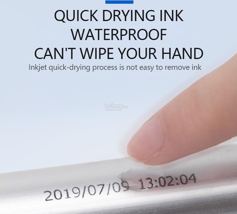NEW Handheld Smart Inkjet Printer Ink Date Coder Coding Label Machine