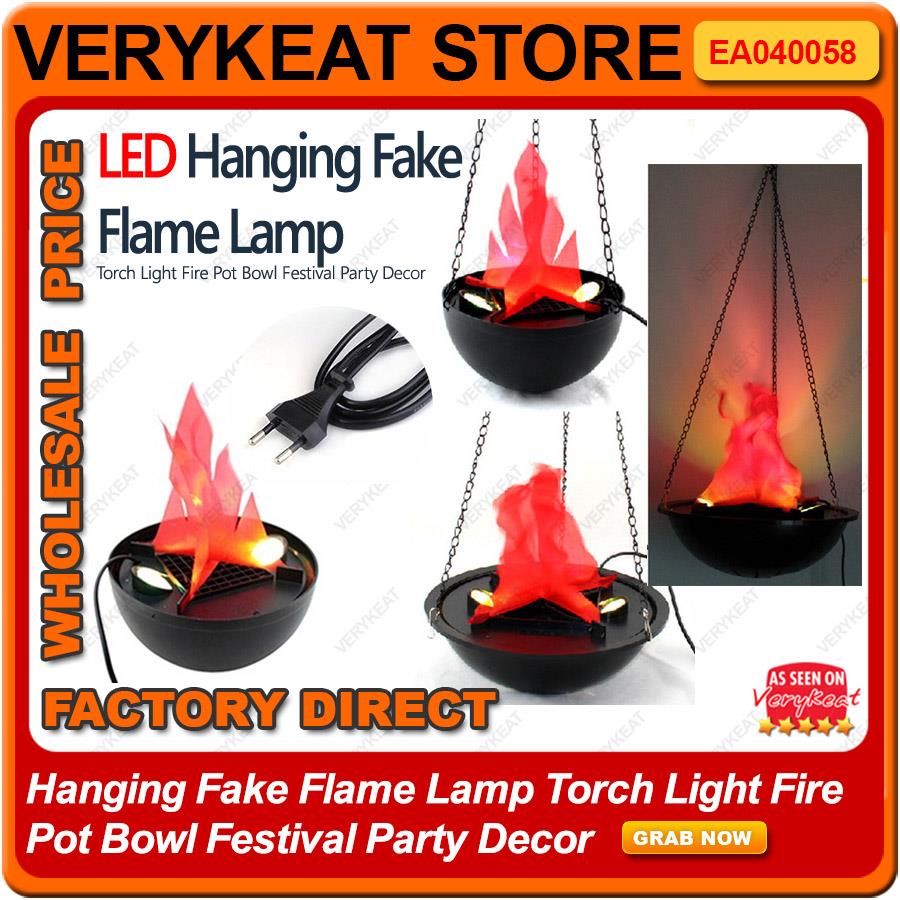 Hanging Fake Flame Lamp Torch Light End 3 23 2019 12 01 Pm Hanging Fake Flame Lamp Torch Light Fire Pot Bowl Festival Party Decor