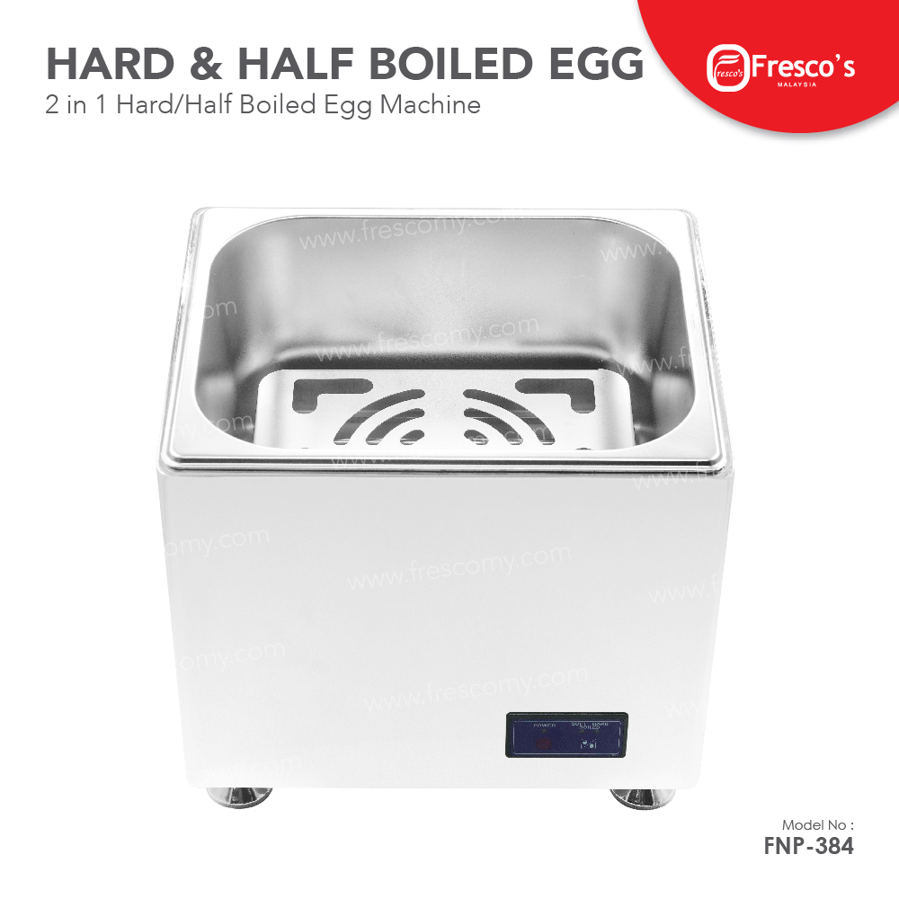 Hard &amp; Half Boiled Egg Machine 2 in 1 Egg Machine Commercial Egg 50pcs