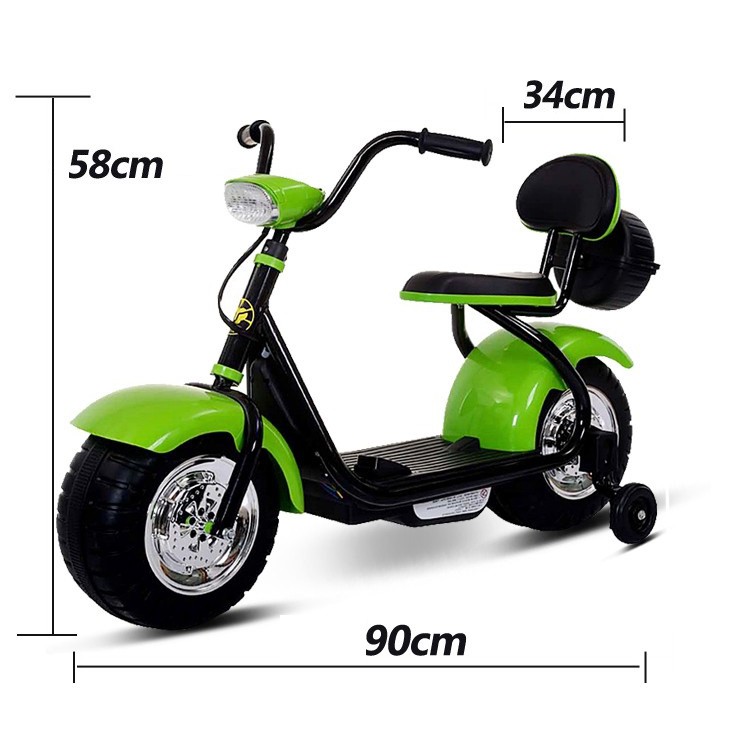 Harley Children Electric Motor Scooter Durable Rechargeable