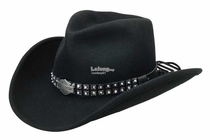 harley davidson cowboy hat