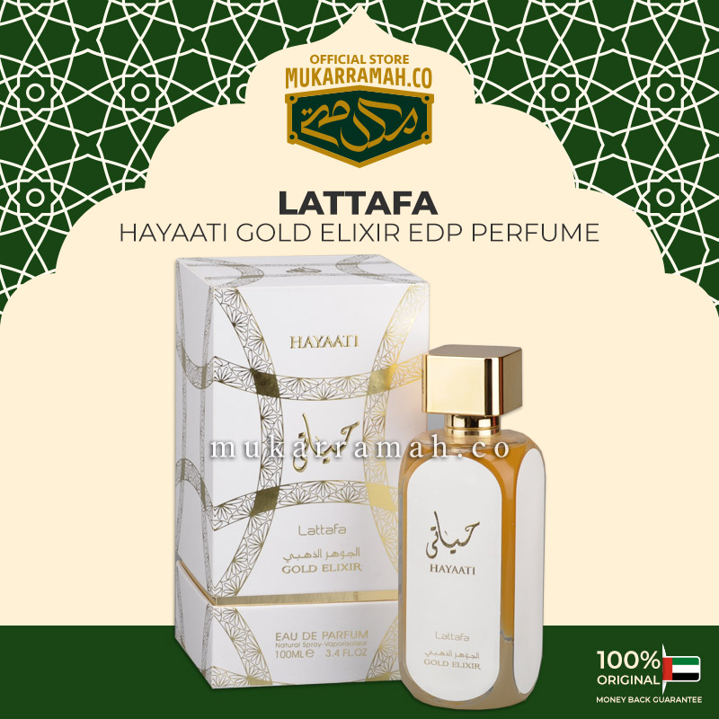 Hayaati Gold Elixir EDP Perfume by Lattafa