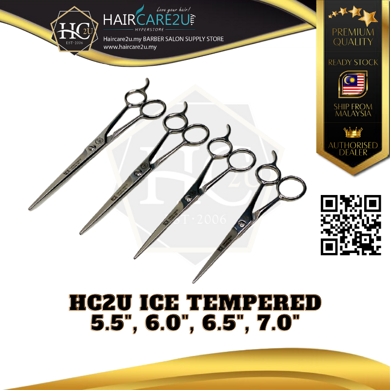 HC2U ICE Tempered Stainless Classical 600 Barber Scissor